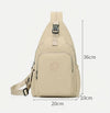WildHorn Nylon Sling Bag for Men & Women | Anti-Theft Chest Bag Crossbody