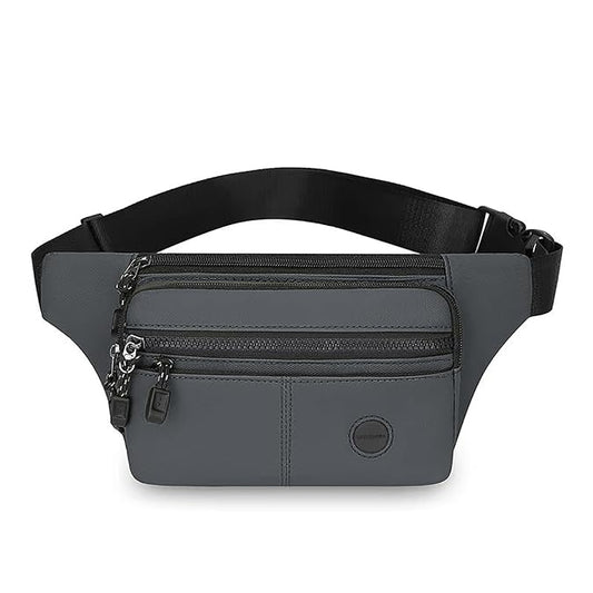 WildHorn Men’s PU Leather Crossbody Sling Bag with Large Capacity