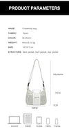 WildHorn Nylon Crossbody Bag for Women