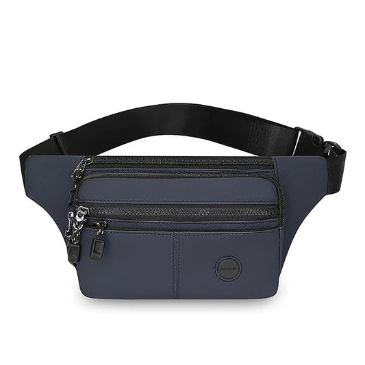 WildHorn Men’s PU Leather Crossbody Sling Bag with Large Capacity
