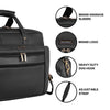 MANCHESTER Leather Laptop Messenger Bag for Men