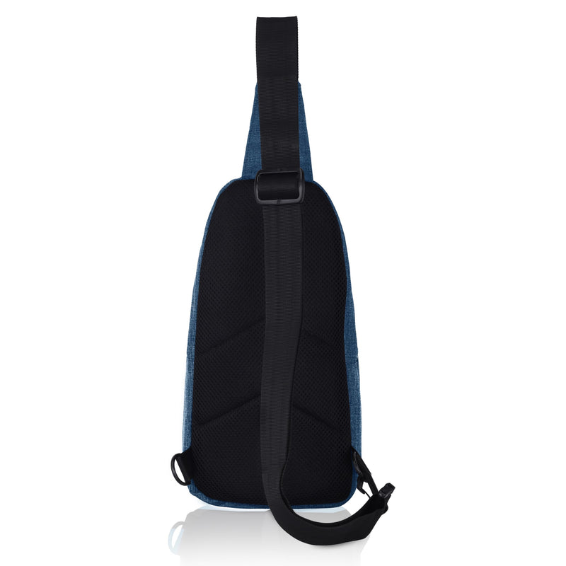 WildHorn Sling Crossbody Bag for Men, Stylish Chest Shoulder Bag for Men Women, Adjustable Strap for Commuting Travel Outdoor Activities