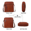 WildHorn Genuine Leather Sling Bag for Men | Crossbody Shoulder Messenger Bag with Adjustable Strap