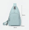 WildHorn Nylon Sling Bag for Men & Women | Anti-Theft Chest Bag Crossbody