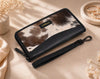 WildHorn Premium Leather Zip Around Wallet for Women