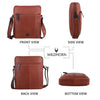 WILDHORN Leather Sling Messenger Bag for Men