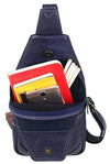 WildHorn Leather Sling Crossbody Bag for Men