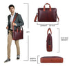 WildHorn Premium Leather Mens Laptop Bag | Handcrafted