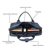 WildHorn Genuine Leather Office Bag for Men