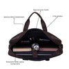 DORCHESTER Leather Laptop Messenger Bag for Men