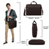 WildHorn Premium Leather Laptop Bag for Men | Handcrafted