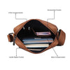 WildHorn Genuine Leather Sling Bag for Men | Crossbody Shoulder Messenger Bag with Adjustable Strap