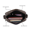 WildHorn Genuine Leather Sling Bag for Men | Crossbody Shoulder Messenger Bag with Adjustable Strap