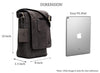 WildHorn Leather Sling Messenger Bag for Men I Multipurpose Crossbody Bag I