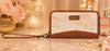 WildHorn Premium Leather Zip Around Wallet for Women