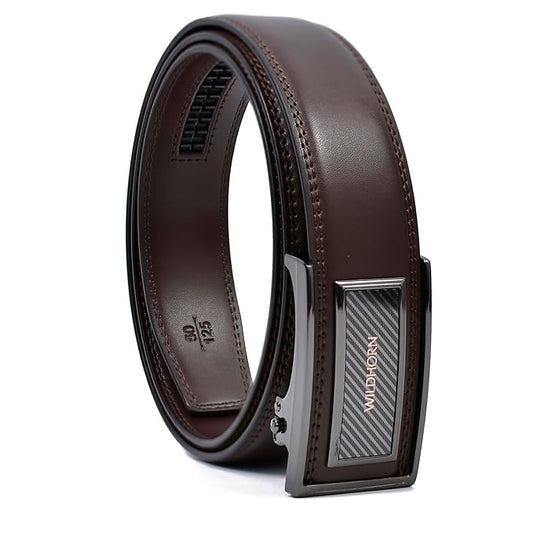 WildHorn Men's Genuine Leather Belt for Men
