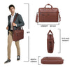 WildHorn Premium Leather Laptop Bag for Men | Handcrafted