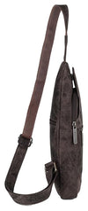 WildHorn Leather Sling Crossbody Bag for Men
