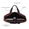 DORCHESTER Leather Laptop Messenger Bag for Men