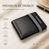 WildHorn Premium Genuine Leather Wallet for Men | RFID Blocking Bifold