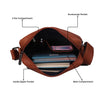 WildHorn Genuine Leather Sling Bag for Men | Crossbody Shoulder Messenger Bag with Adjustable Strap