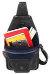 WildHorn Leather Sling Crossbody Bag for Men