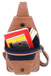 WildHorn Leather Sling Crossbody Bag for Men