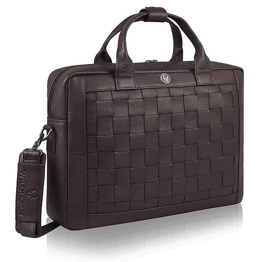 WildHorn Genuine Leather Office Bag for Men