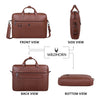 WildHorn Premium Leather Laptop Bag for Men | Handcrafted