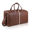 WILDHORN 19.5" Genuine Leather Travel Duffel Bag for Men & Women
