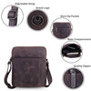 WILDHORN Leather Sling Messenger Bag for Men