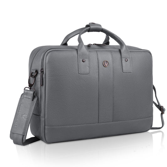 WildHorn Premium Leather Men's Laptop Bag