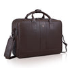 WildHorn Premium Leather Men's Laptop Bag