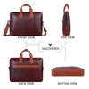 WildHorn Premium Leather Mens Laptop Bag | Handcrafted
