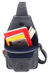 WildHorn Leather Sling Crossbody Bag for Men