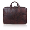 DORCHESTER Leather Laptop Messenger Bag for Men
