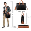 WildHorn Premium Leather Mens Laptop Bag | Handcrafted