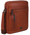 WildHorn Genuine Leather Sling Bag for Men | Crossbody Shoulder Messenger Bag with Adjustable Strap