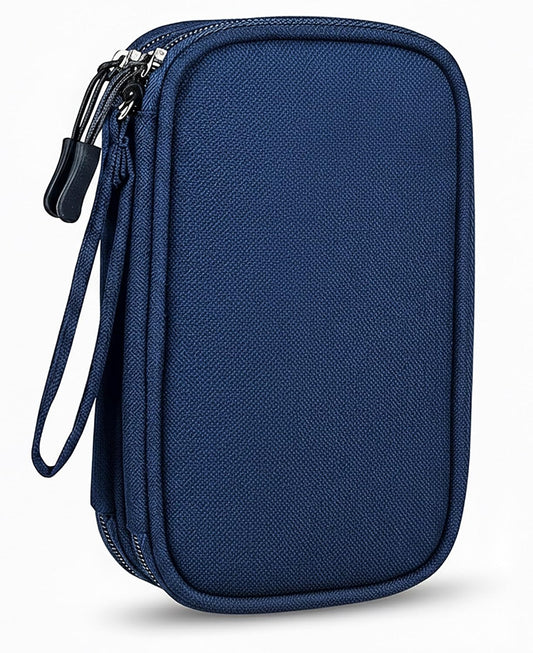 WildHorn Nylon Electronic Organizer Pouch for Travel