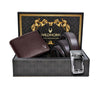 WildHorn® Premium Leather Wallet & Premium Auto Lock Belt for Men