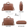 WildHorn Premium Leather men's Laptop Bag | Handcrafted