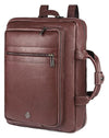 WildHorn Genuine Leather 3-in-1 Convertible Laptop Bag for Men