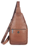 WildHorn Leather Sling Crossbody Bag for Men