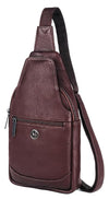 WildHorn Leather Sling Crossbody Bag for Men