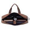 DORCHESTER Leather Laptop Messenger Bag for Men
