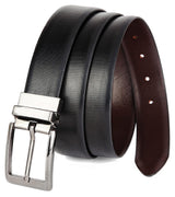 WildHorn Reversible Formal Leather Belt for Men I Durable Buckle I Heavy Duty - WILDHORN