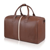WILDHORN 19.5" Genuine Leather Travel Duffel Bag for Men & Women