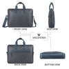 WildHorn Premium Leather Mens Laptop Bag | Handcrafted