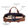 WildHorn Premium Leather men's Laptop Bag | Handcrafted