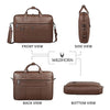 WildHorn Premium Leather Laptop Bag for Men | Handcrafted